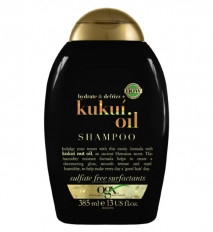 OGX Hydrate & Defrizz+ Kukui Oil pH Balanced Shampoo 385ml
